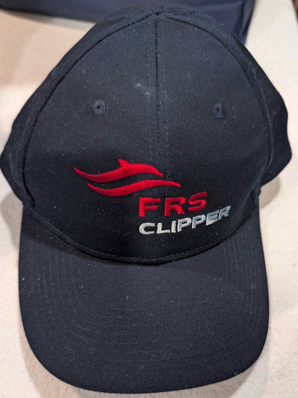 FRS Clipper Navy Embroidered Baseball Cap Adjustable Snapback PNW - 1355